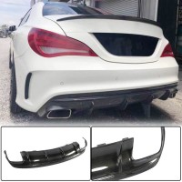 Диффузор заднего бампера для AMG-Line / CLA45 AMG 2017-2019, Карбон для Mercedes CLA C117