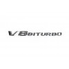Напис V8 Biturbo (хром) для Mercedes CLK W208 1997-2002 - 75199-11