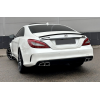 Задний диффузор с насадками (2015-2018, Дизайн CLS63) для Mercedes CLS C218
