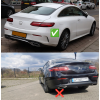 Задний диффузор с насадками (Дизайн AMG63) для Mercedes E-class coupe C238