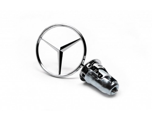 Емблема приціл без напису (для 1984-1993) для Mercedes E-сlass W124 1984-1997 - 77481-11