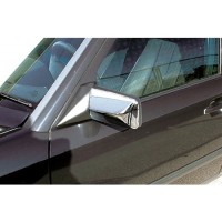 Накладки на зеркала (2 шт, нерж) для Mercedes E-сlass W124 1984-1997