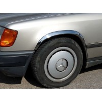 Накладки на арки 1985-1989 (4 шт, нерж) для Mercedes E-сlass W124 1984-1997 гг.