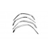 Накладки на арки 1985-1989 (4 шт, нерж) для Mercedes E-сlass W124 1984-1997 - 80405-11