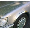 Mercedes E-klass W124 Накладки на арки (4 шт, нерж) - 64408-11