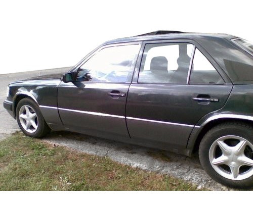 Mercedes E-klass W124 Накладки на арки (4 шт, нерж) - 64408-11