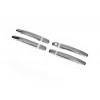 Накладки на ручки (4 шт, нерж) Carmos - Турецкая сталь для Mercedes E-сlass W210 1995-2002 - 52874-11