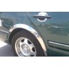 Накладки на арки (4 шт, нерж) для Mercedes E-сlass W210 1995-2002 гг. - 80258-11