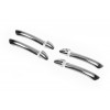 Накладки на ручки (4 шт, нерж) Carmos - Турецкая сталь для Mercedes E-сlass W211 2002-2009 - 48631-11