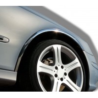 Накладки на арки (4 шт, нерж) для Mercedes E-сlass W211 2002-2009