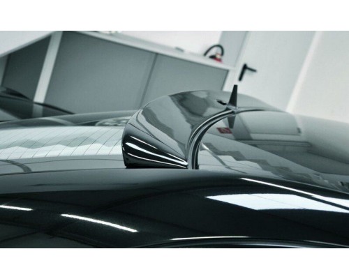 Бленда на скло (ABS, під фарбування) для Mercedes E-сlass W211 2002-2009 - 62728-11