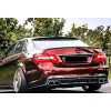 Бленда DPT (черный глянец) для Mercedes E-сlass W212 2009-2016 гг