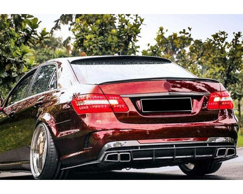 Бленда DPT (черный глянец) для Mercedes E-сlass W212 2009-2016 гг