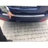 Накладка на задний бампер Carmos (SW, нерж) для Mercedes E-сlass W212 2009-2016 - 60813-11