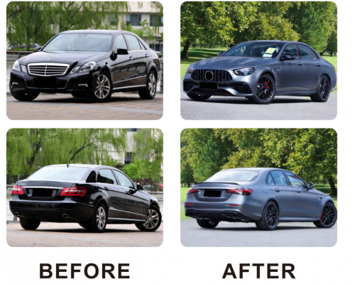 Комплект рестайлинга W213 E63 AMG 2022 (Type-A) для Mercedes E-сlass W212 2009-2016 гг
