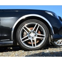 Накладки на арки (4 шт, нерж) для Mercedes E-сlass W212 2009-2016
