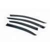Ветровики с хром молдингом SD (4 шт, HIC) для Mercedes E-сlass W213 2016 +︎ - 63871-11