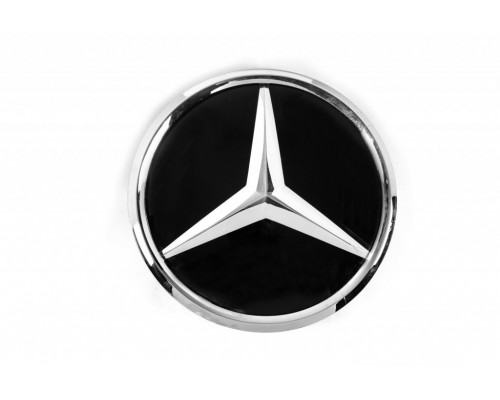 Передняя эмблема под стеклом, хром окантовка a0008881000 для Mercedes E-сlass W213 2016- гг