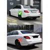 Задний диффузор с насадками (Дизайн E53) для Mercedes E-сlass W213 2016- гг