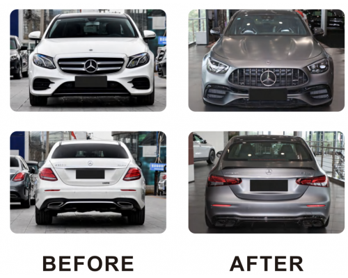 Комплект рестайлинга в AMG E63 2021 года для Mercedes E-сlass W213 2016- гг
