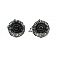 Передние фары Мanor Black LED (2006-2017) для Mercedes G сlass W463