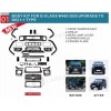 Комплект рестайлинга на W465 2025 G63 для Mercedes G сlass W463 2018-2024 гг