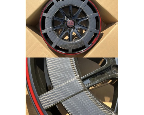 Диски из кованого алюминия и карбона G900 (R24, 4 шт) для Mercedes G сlass W463 2018↗︎ гг.