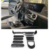 Комплект карбоновых вставок в салон V2 для Mercedes G class W463 2018-2024 гг