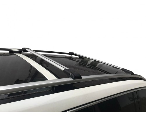 Поперечины на рейлинги (2 шт, алюминий) Серый для Mercedes GL/GLS сlass X166 - 58150-11