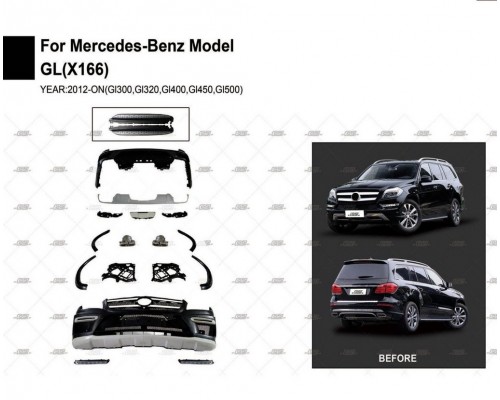 Комплект обвісів AMG (GL) для Mercedes GL/GLS сlass X166