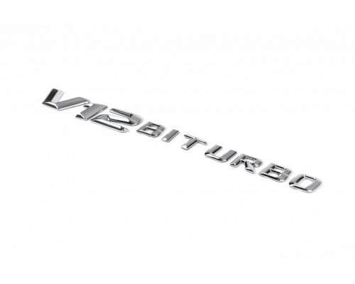 Надпись V12 Biturbo (хром) для Mercedes GL/GLS сlass X166 - 60661-11
