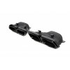 Насадки на выхлоп AMG GLS63 Black для Mercedes GL/GLS class X166 2012-2019 гг