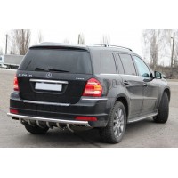 Задня дуга AK-style (нерж) для Mercedes GL сlass X164