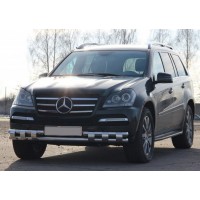 Передня дуга ST015 (нерж.) для Mercedes GL сlass X164