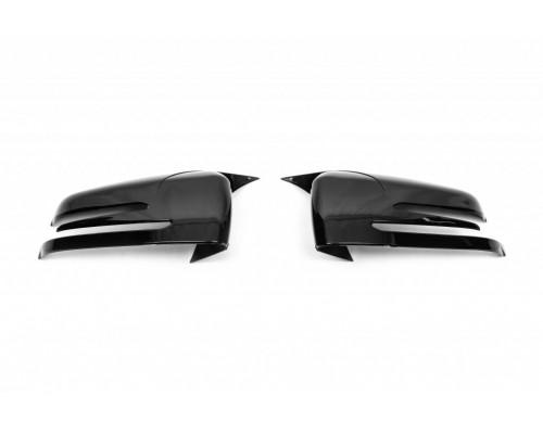 Накладки на дзеркала BMW-style (2 шт) для Mercedes GLA X156 2014-2019 - 80812-11