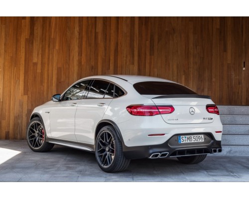 Задний диффузор с насадками (Дизайн AMG63) для Mercedes GLC coupe C253