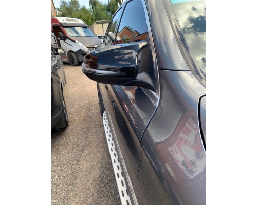 Накладки на зеркала BMW-style (2 шт) для Mercedes GLC coupe C253 - 80814-11