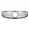 Передні грати 2015-2019 (Diamond Silver) Без місця під камеру для Mercedes GLC coupe C253