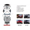 Комплект обвесов 2020-2022 (GLC63 AMG) для Mercedes GLC coupe C253