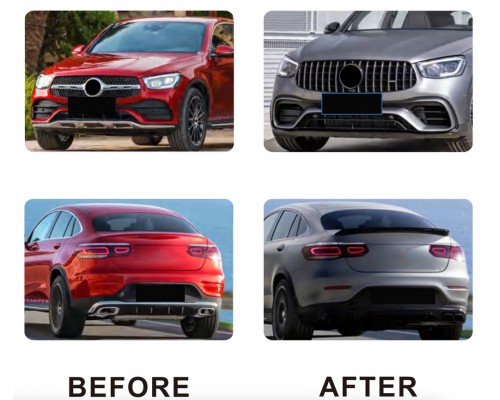 Комплект обвесов 2020-2022 (GLC63 AMG) для Mercedes GLC coupe C253