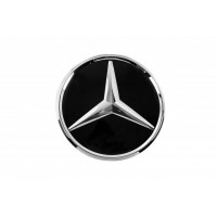 Передняя эмблема под стеклом, хром окантовка a0008880111 для Mercedes GLC coupe C253