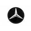 Передняя эмблема под стеклом, черная окантовка a0008880111 для Mercedes GLC coupe C253