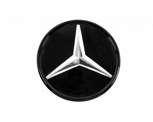 Передняя эмблема под стеклом, черная окантовка a0008880111 для Mercedes GLC coupe C253