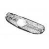 Передні грати Diamond Silver (2020-2021) для Mercedes GLC coupe C253 - 74178-11