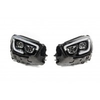 Передние фары MULTIBEAM LED (2 шт) для Mercedes GLC coupe C253 2016-2023 гг