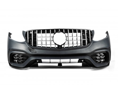 Передний бампер в сборе 2015-2019 (GLC63 AMG) для Mercedes GLC coupe C253