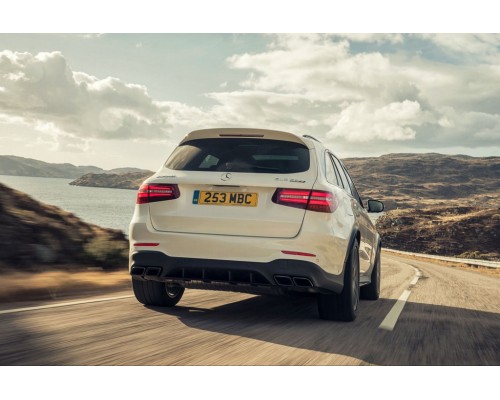 Задний диффузор с насадками (Дизайн AMG63) для Mercedes GLC X253