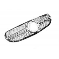Передні грати Diamond Silver (2020-2021) для Mercedes GLC X253