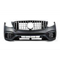 Передний бампер в сборе 2015-2019 (GLC63 AMG) для Mercedes GLC X253