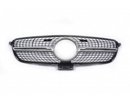 Тюнінг радіатора (Diamond Silver) Без камери для Mercedes GLE coupe C292 2015-2019 - 73190-11